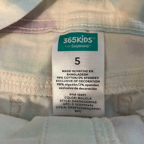 Little girls suspender shorts - Picture 6 of 7